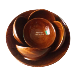Multipurpose Wooden Serving Bowl